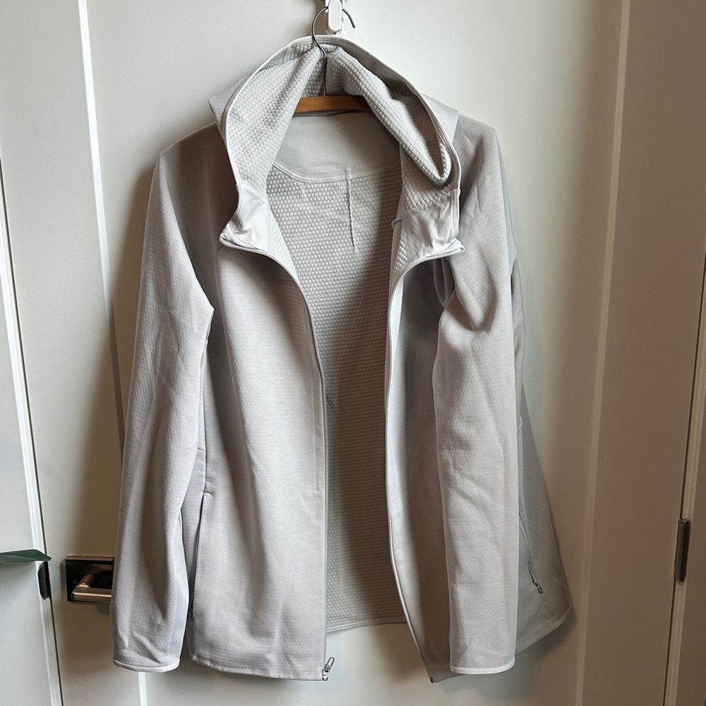 lululemon athletica Light Gray Hoodie
